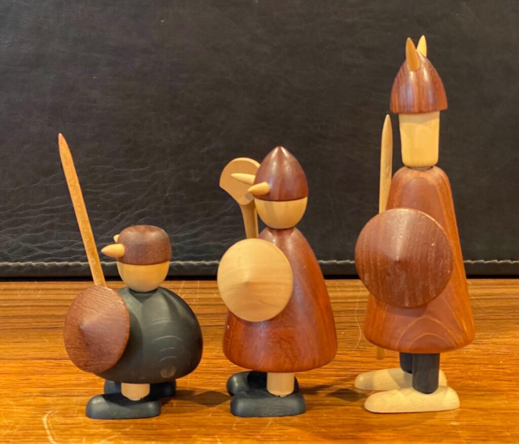Wooden Viking Figurines – Infinity Artz